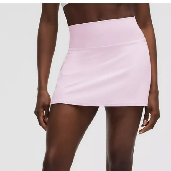 Lululemon Align High-Rise Skirt Pink Organza Size 6 - Picture 3 of 6